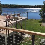 Cable-Railing-Overlooking-Sparkling-Lake