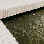 Weardeck Dock over water