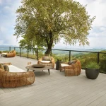 TimberTech-Inspiration-Advanced-PVC-Vintage-Weathered-Teak-Decking-Impression-Rail-Express-Black-glass-infill-Sanoma-gallery-4
