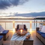 Timbertech Railing & Decking dock on water