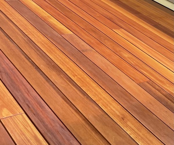 Red Balau Wood Deck