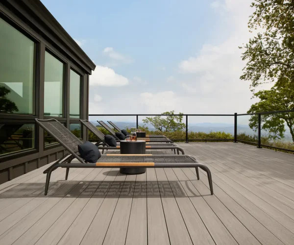 TimberTech-Inspiration-Advanced-PVC-Vintage-Weathered-Teak-Decking-Impression-Rail-Express-Black-glass-infill-Sanoma-gallery-3