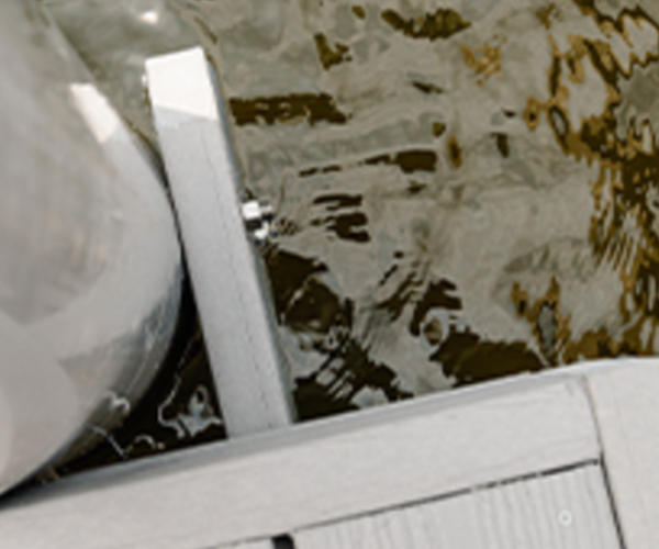 Weardeck Decking in contact with water